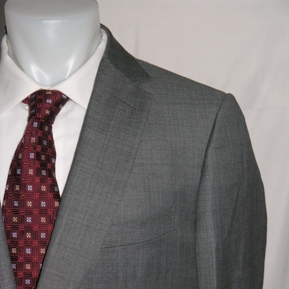 Dunhill Mayfair Fit Two Button Suit 46L 39W NWT